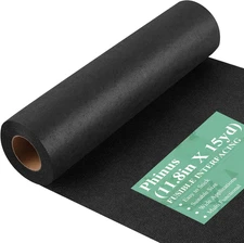 Fusible Interfacing for Sewing, Medium Weight Black 11.8In X 15Yd Iron on Interf