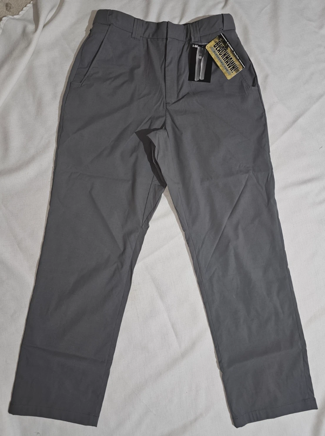 Men's Blackhawk Gray Quick Dry Wrinkle Resist Tactical Dress Pants Size 34X32