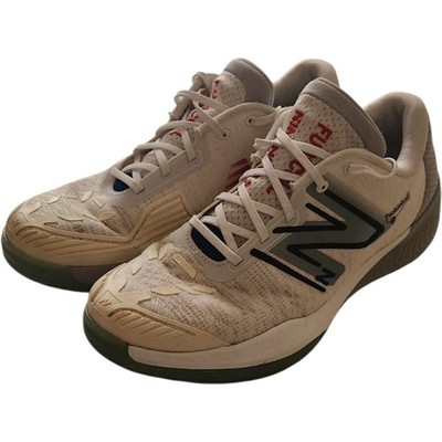 New Balance FuelCell 996v5 Pickleball Shoes White Grey Navy MCH996PB Mens 10
