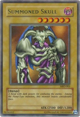 ERROR Summoned Skull MRD-003 旧アジア Yugioh! MP Summoned Skull - MRD-003 - Ultra Rare - Unlimited