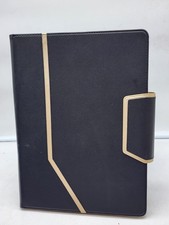 Toplive Leather Padfolio Portfolio Case Folder Executive Business Clipboard