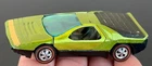 Vintage Hot Wheels Redline 1970 Light APPLE Green Carabo HK - TAN Int., WOW!