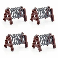 Barbed Wire Fence Military Army WW2 A Frame Barbwire Building Blocks fits X4