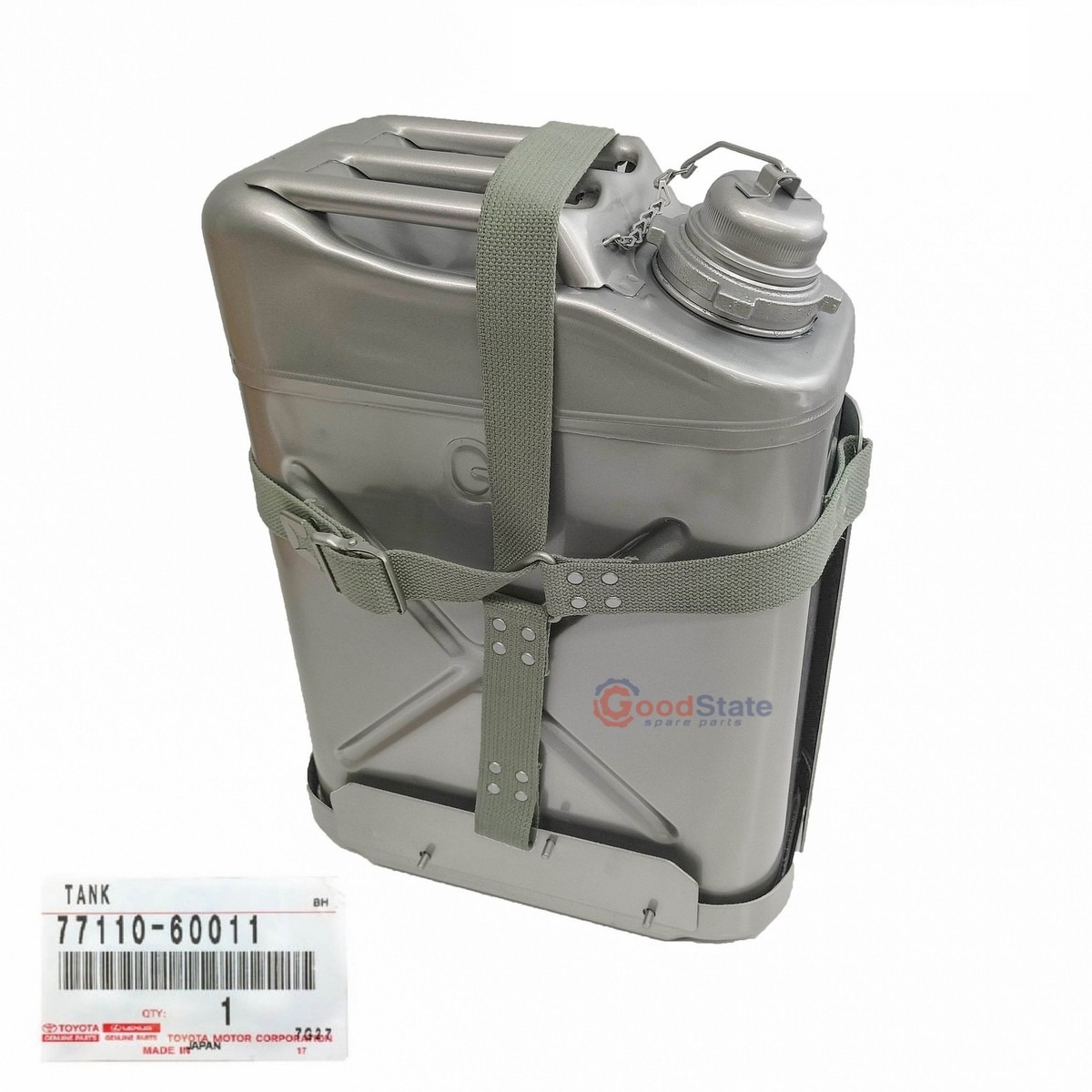 Genuine Toyota LandCruiser 40 60 Series Fuel Jerry Can w Bracket