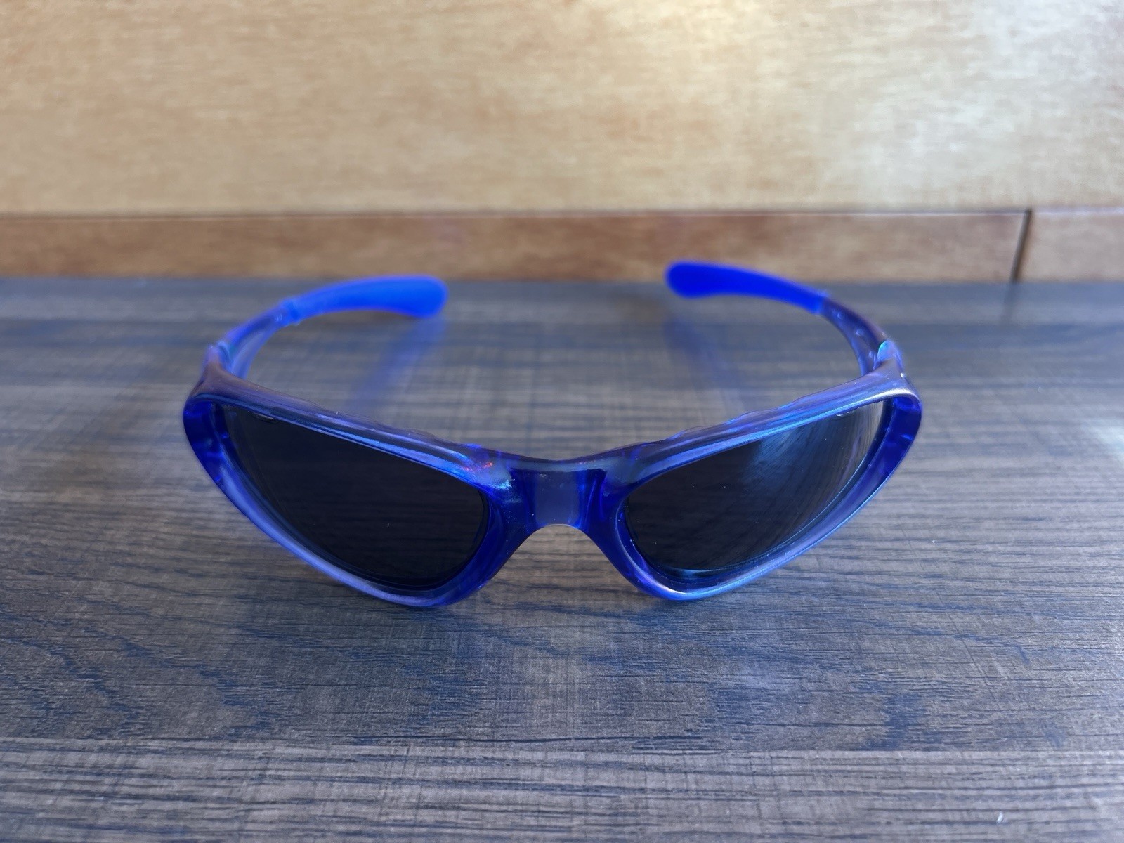 Dragon Rake Sunglasses, Translucent Blue, Grey Le… - image 2