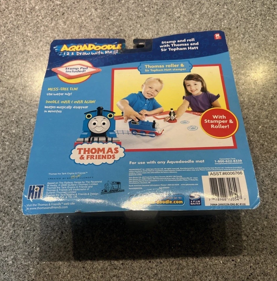 Estampilla y estampada Thomas Roller & Sir Topham 2006 para usar con alfombrilla Aquadoodle nueva Foto 3 de 3