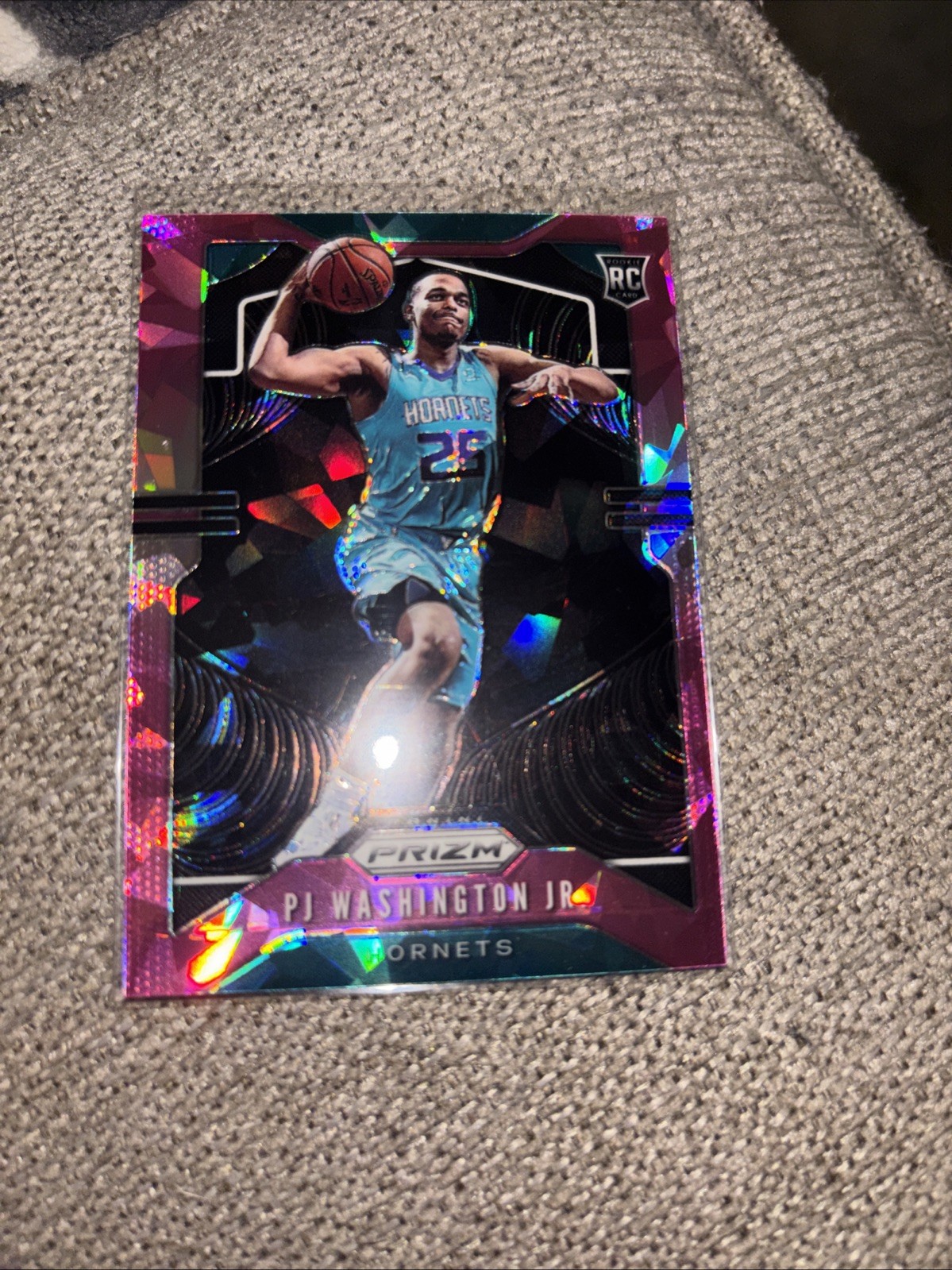 2019-20 Panini Prizm - Rookie PJ Washington Jr. #258 Pink Ice Prizm (RC)
