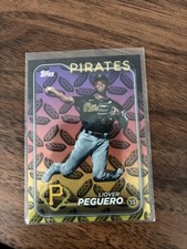 2024 Topps Series 2 Liover Peguero Hot Dog Foil Parallel #542