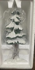 DEPARTMENT 56 VILLAGE PORCELAIN PINE LARGE 5218-3 in BOX, MINT!