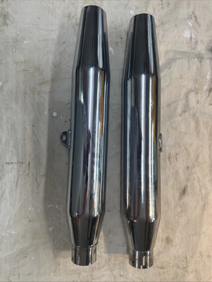 Harley Davidson 80290-99A Slash Down XL  Chrome - Image 4 of 4