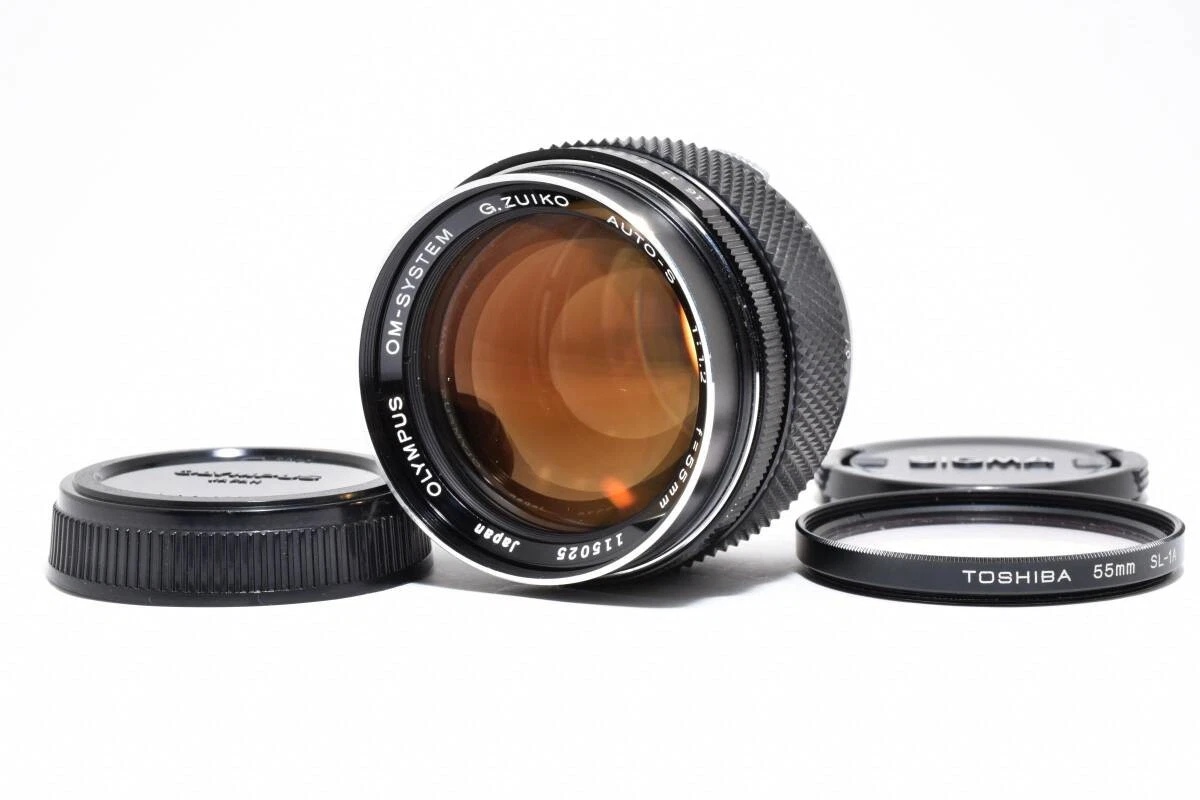 F/1.2 Camera Lenses Olympus 55mm Focal for sale - eBay