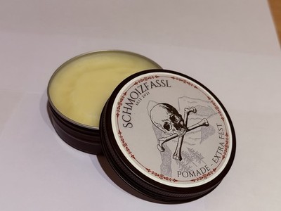 Schmoizfassl Pomade Haare Extra Fest Extra Stark Haar Styling Wachs anti-Frizz