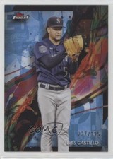 2024 Topps Finest Common Sky Blue Refractor 237/325 Luis Castillo #81 1c0k