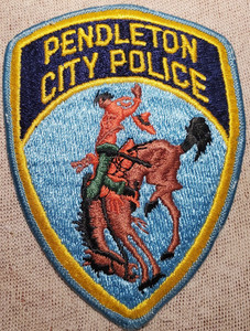 OR Pendleton Oregon Police Shoulder Patch