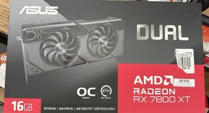 ⭐️新品未使用　RX7800XT RADEON AMD ASUS ASUS Dual Radeon™ RX 7800 XT OC Edition 16GB GDDR6 | Graphics Card