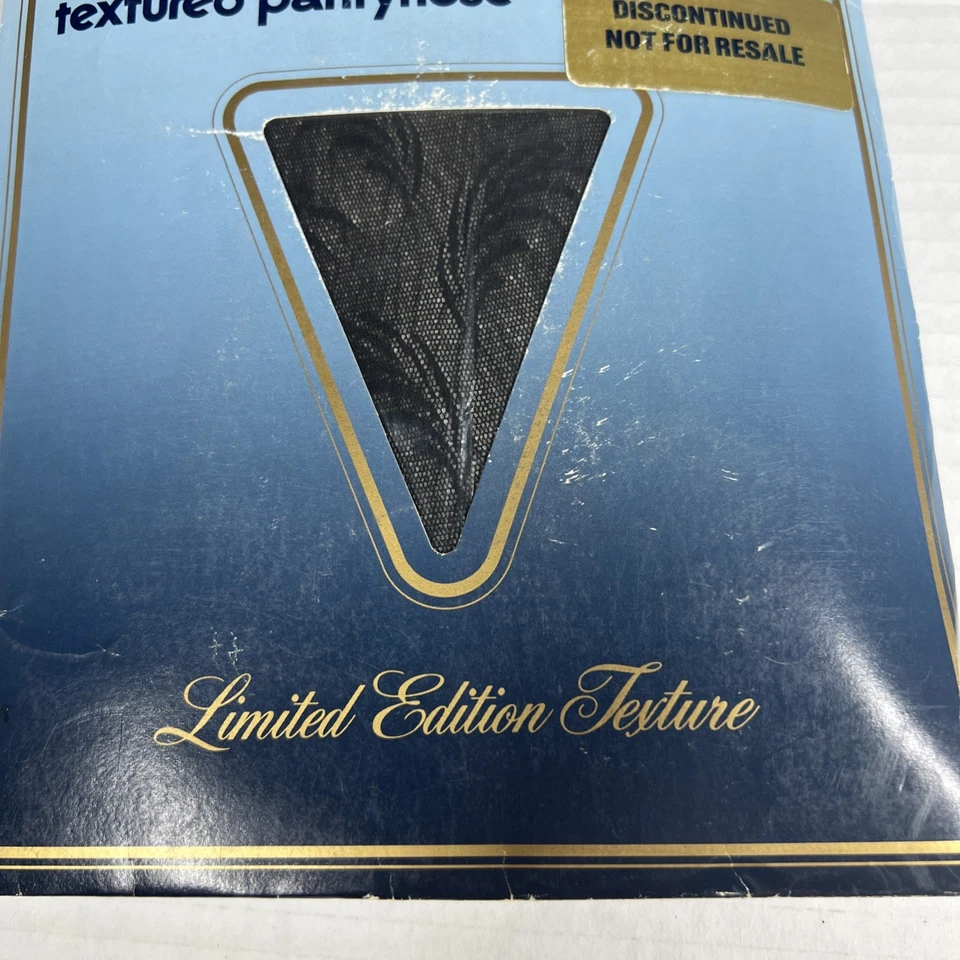 Hanes 连裤袜限量版 JET 980 羽绒花边尺寸 III H14-2907 复古美国 — 第 4/4 张图片