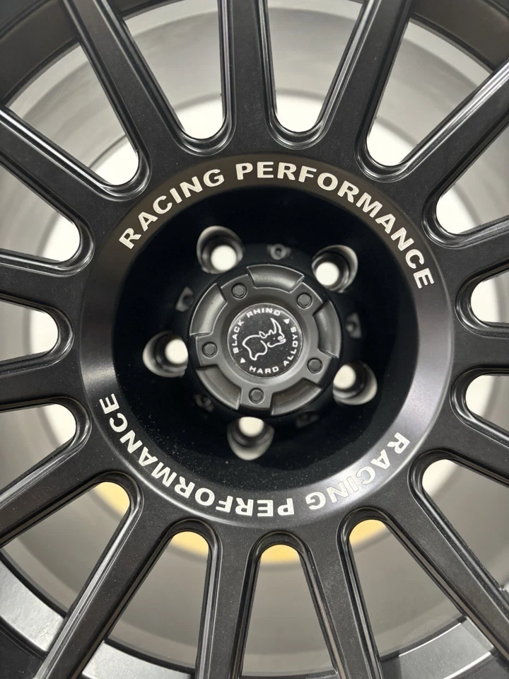 Wheel Black Rhino 18x9, (5x5)  Fits Jeep Wrangler JL JK Gladiator,Dodge Ram 1500 - Image 4 of 4