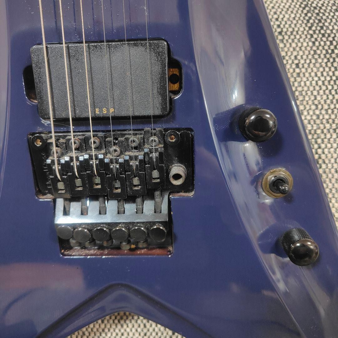 Edwards Flying V Type Penicillin Signature E-C-98V Purple E.Guitar