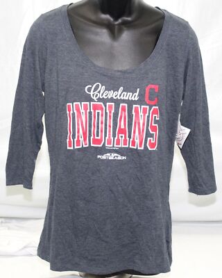 NWT Cleveland Indians MLB Baseball 2018 Postseason Womens