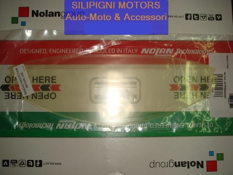 NOLAN PINLOCK ANTIFOG FSB CLEAR Per X-LITE X-1004/ULTRA CARBON / X-1003/ULTRA CARBON