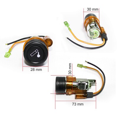 Kit Accendisigari 12V Per Doblo Linea Punto Grande Punto Panda Fiorino Palio Stilo Scudo 500 Ypsilon Ii - Foto 6