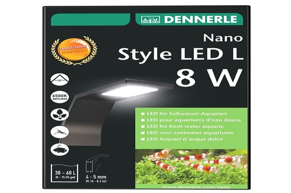 Dennerle Nano Style Led L 8 W Aquarium AußEn Lampe Aufsteckleuchte-image