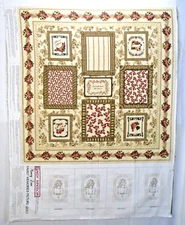 Daisy Kingdom Memory Lane Family Memories Pictures Cotton Fabric Panel 43x34