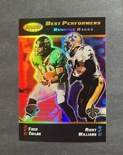 Fred Taylor Ricky Williams 2000 Bowman’s Best Best Performers #99