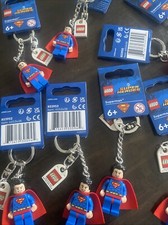 LEGO Superman Minifigure Keychain Super Heroe...