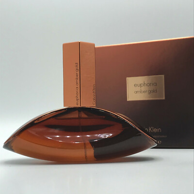 Calvin Klein Euphoria Amber Gold Women Parfum Spray 3.4 oz New In Box