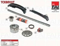 Original FAI AutoParts Steuerkettensatz TCK80VVT FüR CitroëN Peugeot Toyota