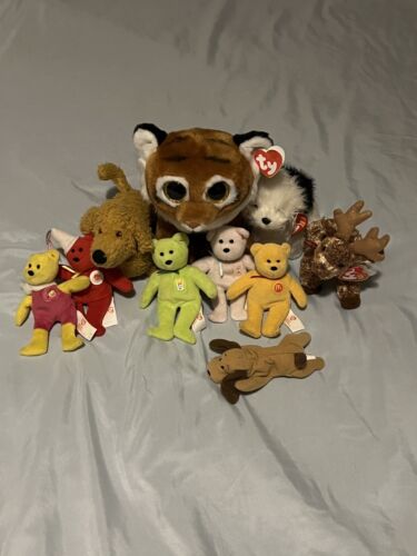 VTG  Ty McDonald’s Happy Meal Bears, VTG Disney Dog And Other Toys - Picture 1 of 11