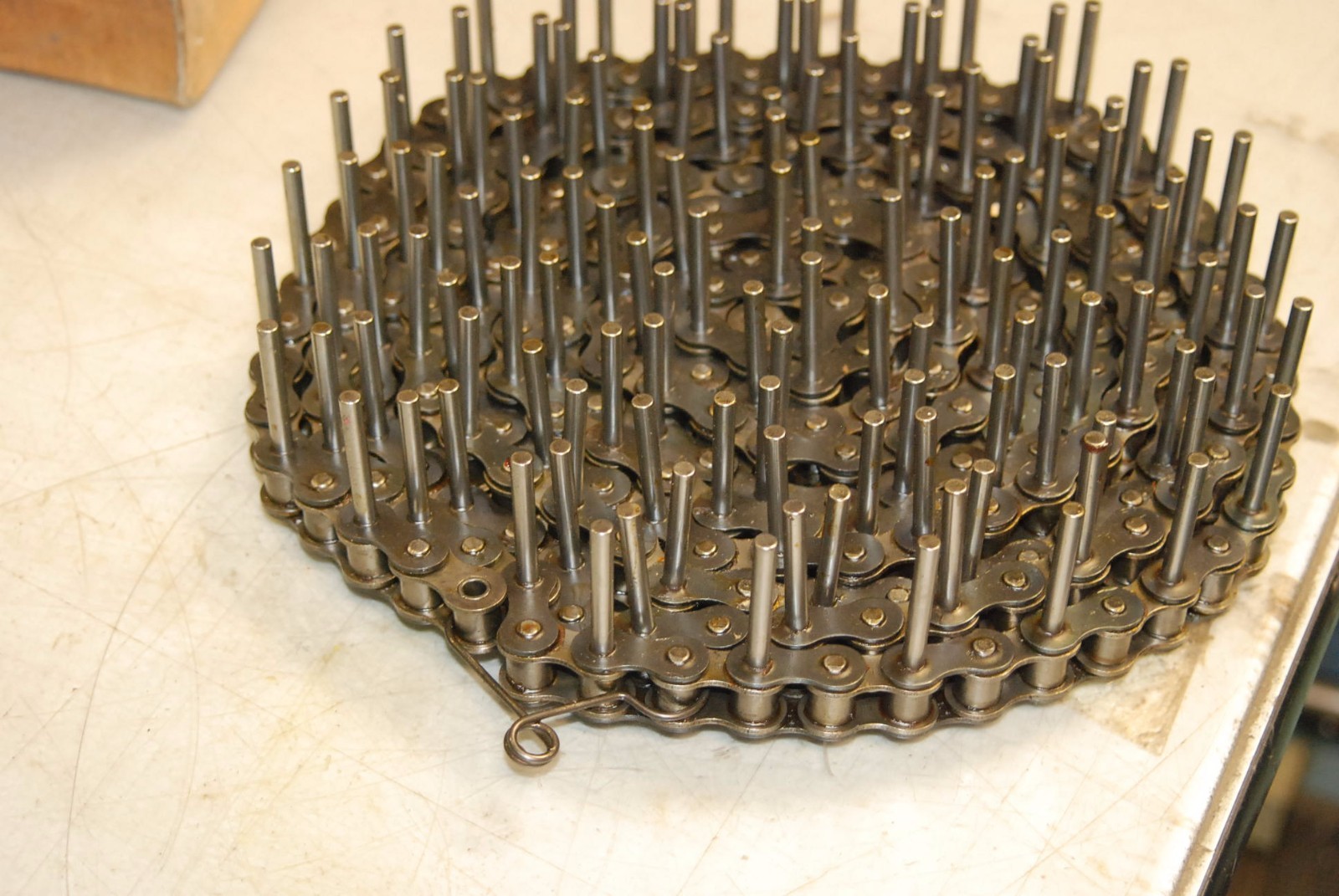 R60-D1, #60 ROLLER CHAIN, With D1 Attachment, 10' long, NEW NO BOX