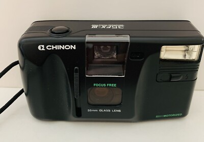 Chinon Focus Free 35mm Glass Lens Camera | eBay