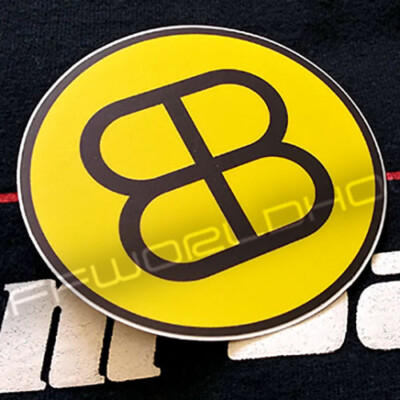 BUCKAROO BANZAI BLUE BLAZE IRREGULAR printed sticker decal Jet Car Team Banzai