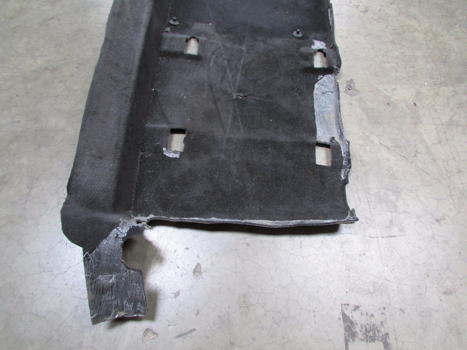 Ferrari F430, LH, Left Front Floor Carpet, Black, Used P/N 68509590