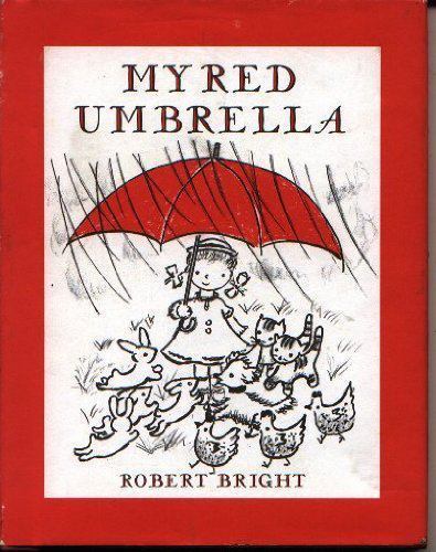 Vintage My Red Umbrella by Robert Bright in Acceptable Condition  