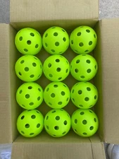 jugs pitching machine balls bulldog ball 9 inch vision enhanced green poly ball
