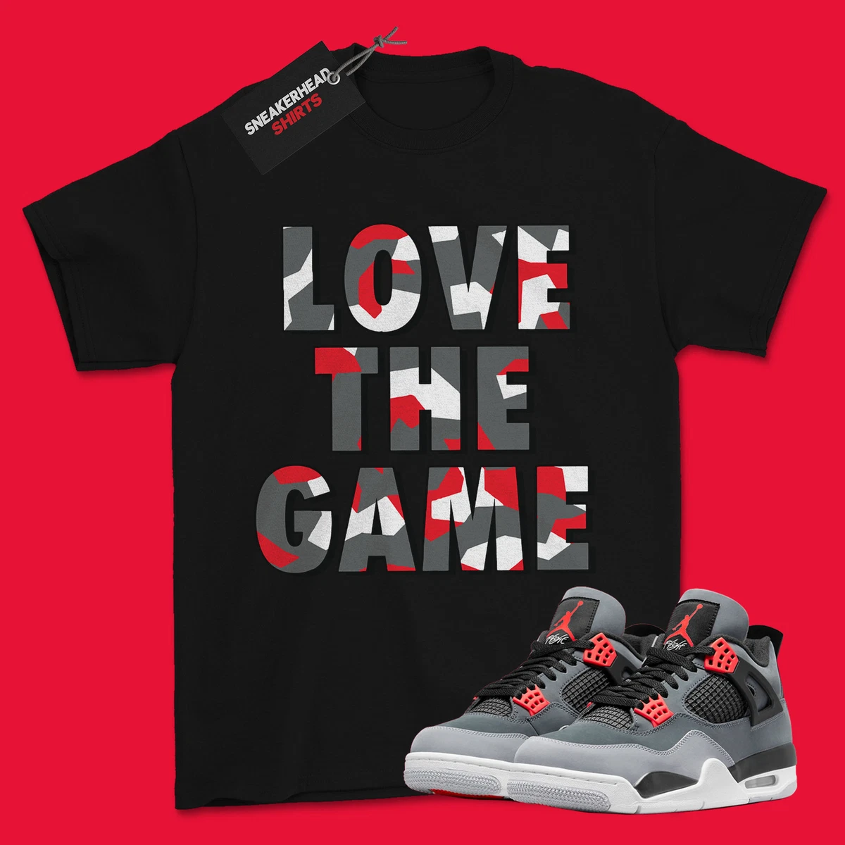 jordan 4 retro infrared shirt