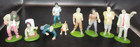 Accoutrements Glow In The Dark 3" Flesh Eating Zombies Figures Halloween Decor — photo 1