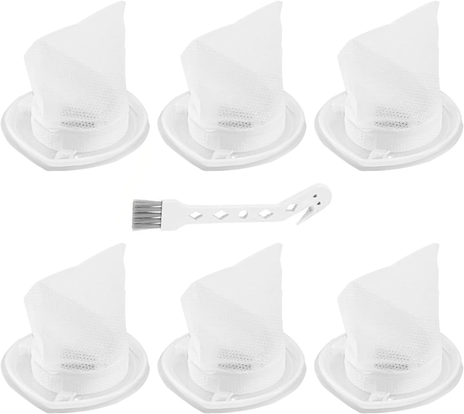 6 Pcs Filter Replacement for Black & Decker Hand Vacuum HNV220B HNV115J