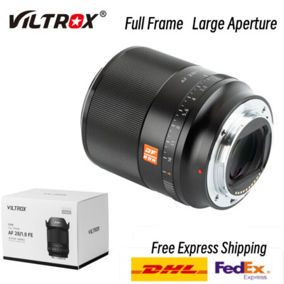 VILTROX 28mm F1.8 Full Frame Large Aperture auto focus Lens For Sony E FE A7R A9