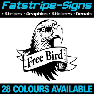 GRATIS VOGEL ADLER AUFKLEBER GRAFIK DECALS CAMPERVAN WOHNMOBIL CARAVAN DAY VAN