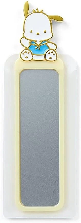 Espejo compacto Sanrio Pochacco, longitud aprox. 12 cm (4,72 pulgadas), plástico, 251356 Foto 2 de 3