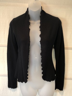 lettuce trim cardigan