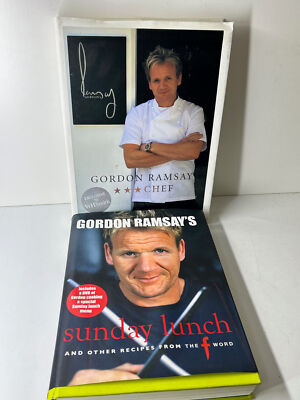 Gordon Ramsay Bundle of Two Books Inc. Gordon Ramsay Sunday Lunch with DVD