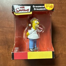 American Greetings The Simpsons Homer Ornament Christmas 2005 Candy Cane Tree