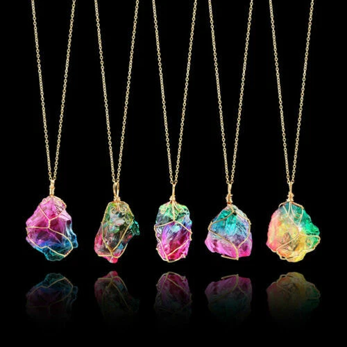 Crystal Pendant Stone Fashion Necklaces & Pendants