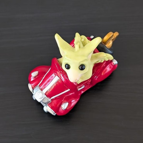 Whimsical World of Pocket Dragons "VAROOM" Figurine Real Musgrave #02852 SIGNED - Picture 6 of 14