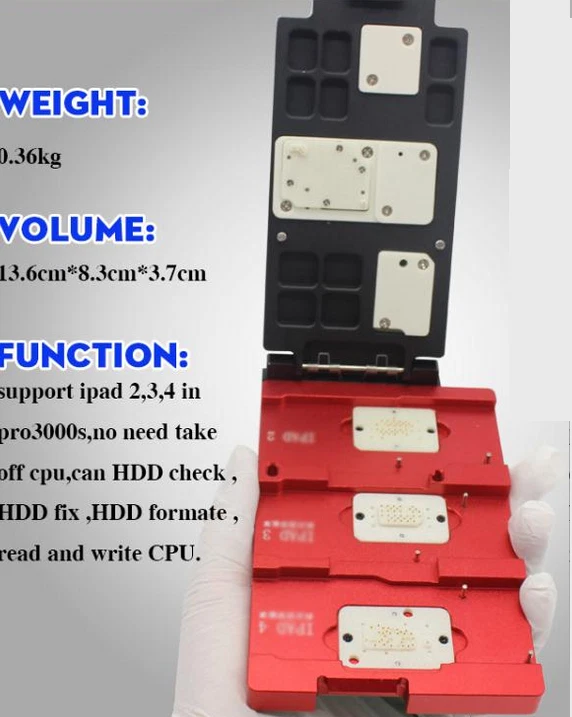 Adattatore PRO-Mate 3 in 1 per NAVIPLUS PRO3000S Chip Programmer per iPad 2 3 4 - Immagine 3 di 3